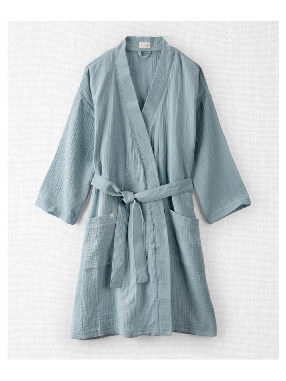 NWOT Carters - little planet Adult Organic Cotton Gauze Robe size M/L